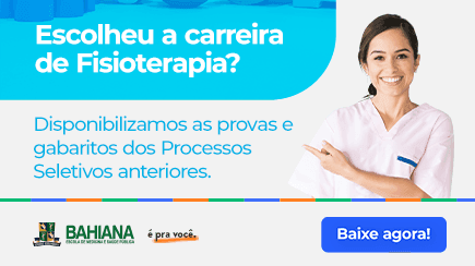 [PROVAS] Provas e Gabaritos do PROSEF de Fisioterapia